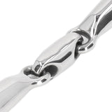 Horse Gag Ring Snaffle Bite Stainless Steel 125mm Loose Oval Link Mouthpiece Horse Training Equipment