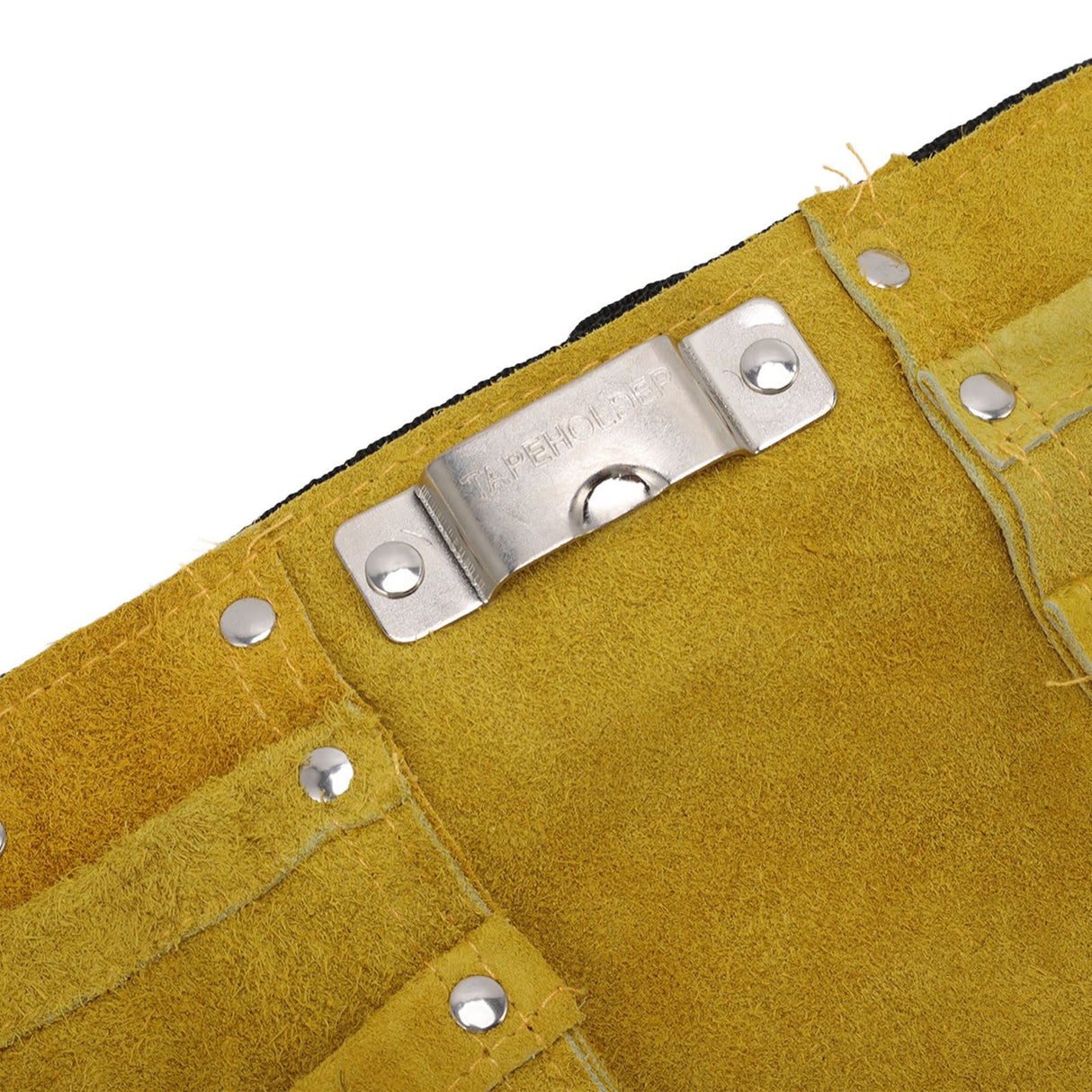Leather Tool Belt Multiple Pockets Quick Release Buckle Wearproof Portable Leather Tool Belt Apron for Woodworking
