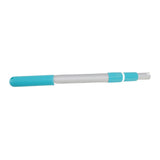 Swimming Pool Telescopic Pole 3 Sections Aluminum ABS Pool Cleaning Net Handle for Cleaning Accessory - Side View