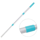 Swimming Pool Telescopic Pole 3 Sections Aluminum ABS Pool Cleaning Net Handle for Cleaning Accessory - Extra Image