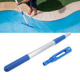 Swimming Pool Pole 3 Section Telescopic Pole Aluminum Detachable Swimming Pool Cleaning Accessories