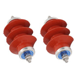 2 PCS 15KV Electric Fence Lightning Arrester Power Grid High Voltage Lightning Arresters Garden Fence Accessories 0.7cm Male Thread