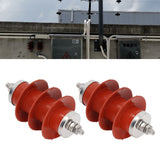 2 PCS 15KV Electric Fence Lightning Arrester Power Grid High Voltage Lightning Arresters Garden Fence Accessories 0.7cm Male Thread