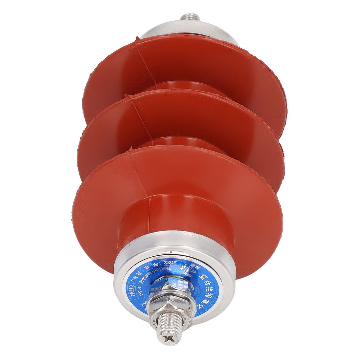 2 PCS 15KV Electric Fence Lightning Arrester Power Grid High Voltage Lightning Arresters Garden Fence Accessories 0.7cm Male Thread