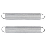 2pcs Electric Fence Spring Gates Stainless Steel 16 Feet Tension Livestock Fence Spring for Pasture