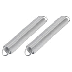 2pcs Electric Fence Spring Gates Stainless Steel 16 Feet Tension Livestock Fence Spring for Pasture