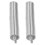 2pcs Electric Fence Spring Gates Stainless Steel 16 Feet Tension Livestock Fence Spring for Pasture - Side View