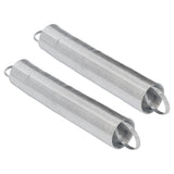 2pcs Electric Fence Spring Gates Stainless Steel 16 Feet Tension Livestock Fence Spring for Pasture