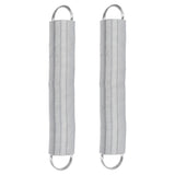2pcs Electric Fence Spring Gates Stainless Steel 16 Feet Tension Livestock Fence Spring for Pasture