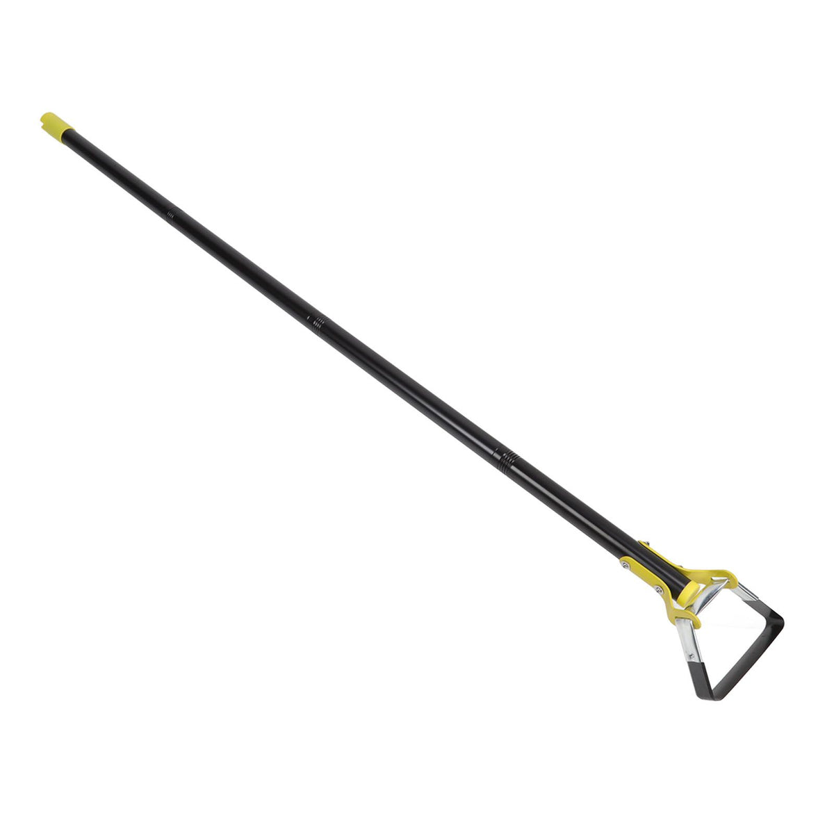 Garden Hula Hoe Adjustable Long Handle Loop Stirrup Hoe Stainless Steel Action Hoe for Gardening Weeding 3 Section