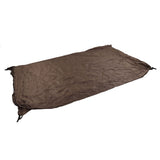 Ping Pong Table Cover Outdoor Waterproof Dustproof Silver Coating Table Tennis Cover for Courtyard Terrace Brown