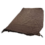Ping Pong Table Cover Outdoor Waterproof Dustproof Silver Coating Table Tennis Cover for Courtyard Terrace Brown - Close-Up Angle
