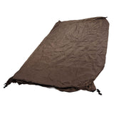 Ping Pong Table Cover Outdoor Waterproof Dustproof Silver Coating Table Tennis Cover for Courtyard Terrace Brown
