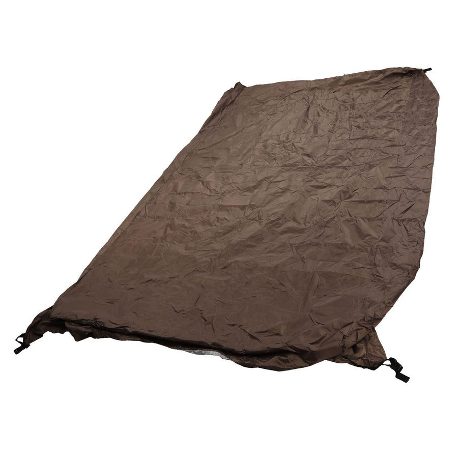 Ping Pong Table Cover Outdoor Waterproof Dustproof Silver Coating Table Tennis Cover for Courtyard Terrace Brown