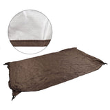 Ping Pong Table Cover Outdoor Waterproof Dustproof Silver Coating Table Tennis Cover for Courtyard Terrace Brown - Extra Image