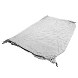 Ping Pong Table Cover Outdoor Waterproof Dustproof Silver Coating Table Tennis Cover for Courtyard Terrace Grey