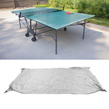 Ping Pong Table Cover Outdoor Waterproof Dustproof Silver Coating Table Tennis Cover for Courtyard Terrace Grey - Extra Image