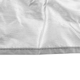Ping Pong Table Cover Outdoor Waterproof Dustproof Silver Coating Table Tennis Cover for Courtyard Terrace Grey