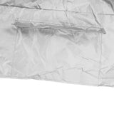 Ping Pong Table Cover Outdoor Waterproof Dustproof Silver Coating Table Tennis Cover for Courtyard Terrace Grey