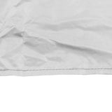 Ping Pong Table Cover Outdoor Waterproof Dustproof Silver Coating Table Tennis Cover for Courtyard Terrace Grey