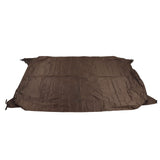 Table Tennis Table Dustproof Cover Courtyard Patio Rainproof Sun Protection Table Tile Cover Brown