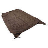 Table Tennis Table Dustproof Cover Courtyard Patio Rainproof Sun Protection Table Tile Cover Brown - Extra Image