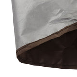 Table Tennis Table Dustproof Cover Courtyard Patio Rainproof Sun Protection Table Tile Cover Brown