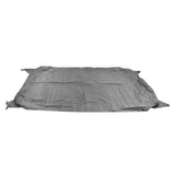 Table Tennis Table Dustproof Cover Courtyard Patio Rainproof Sun Protection Table Tile Cover Grey - 45-Degree Angle