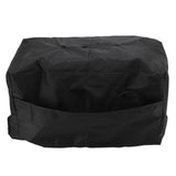 Welding Machine Canopy Waterproof 190T Silver Plated Polyester Taffeta UV Proof Welder Dust Cover for Garden Balcony 50x25x31cm/19.7x9.8x12.2in Black