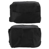 Welding Machine Canopy Waterproof 190T Silver Plated Polyester Taffeta UV Proof Welder Dust Cover for Garden Balcony 50x25x31cm/19.7x9.8x12.2in Black