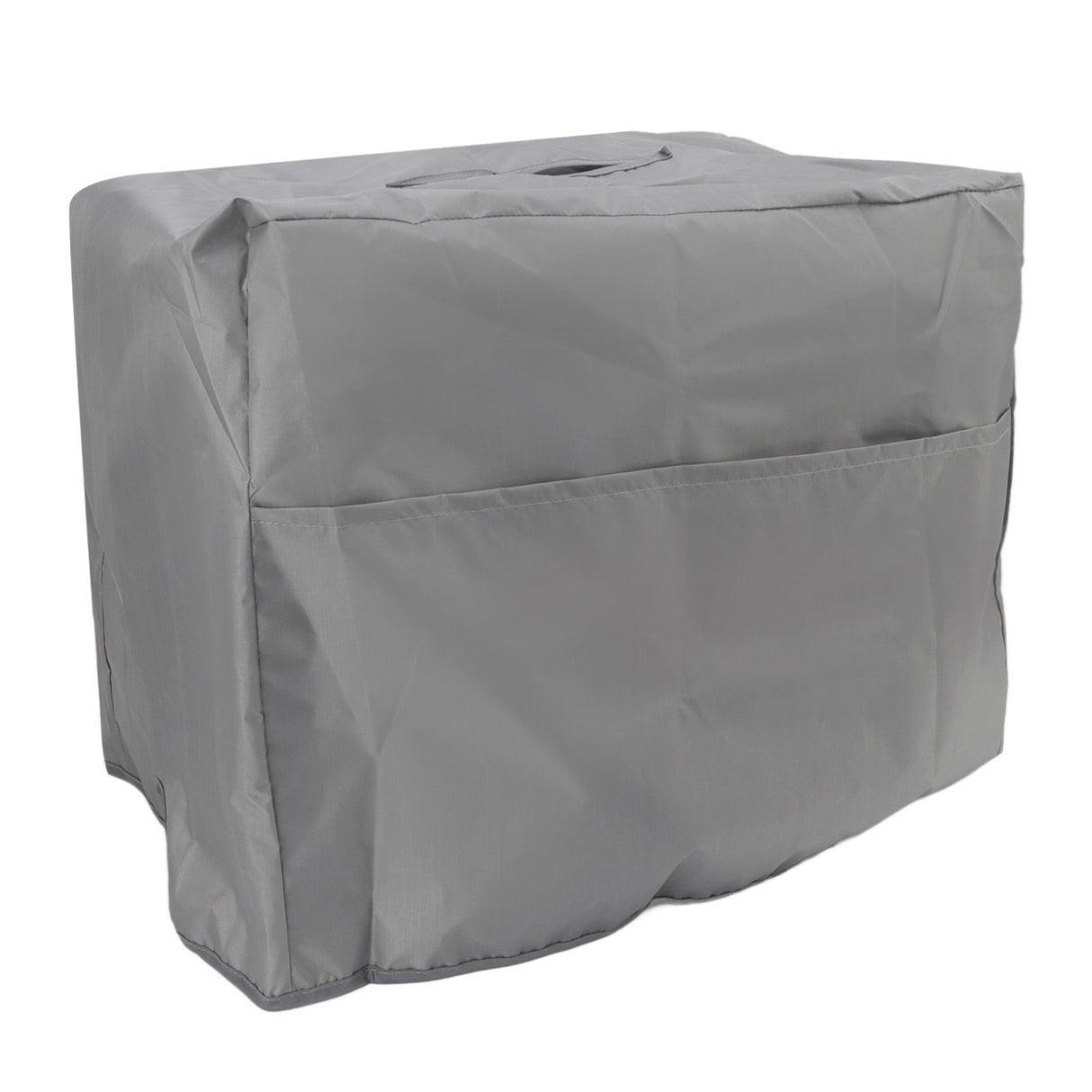 Welding Machine Canopy Waterproof 190T Silver Plated Polyester Taffeta UV Proof Welder Dust Cover for Garden Balcony 50x25x31cm/19.7x9.8x12.2in Grey
