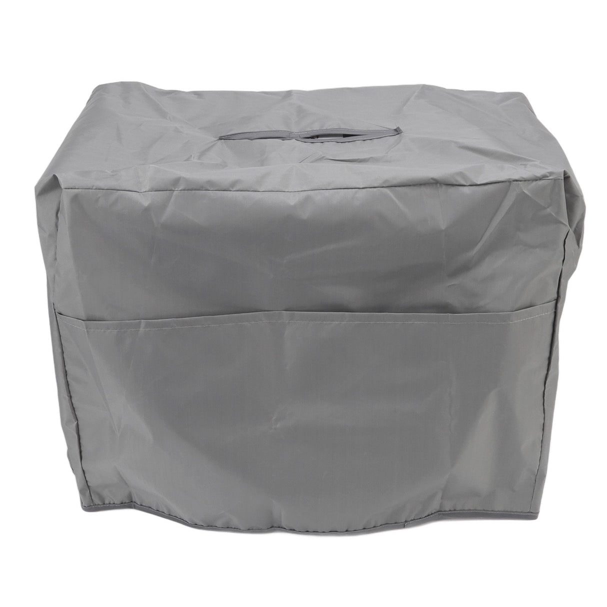 Welding Machine Canopy Waterproof 190T Silver Plated Polyester Taffeta UV Proof Welder Dust Cover for Garden Balcony 50x25x31cm/19.7x9.8x12.2in Grey