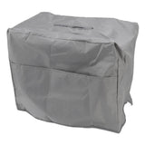 Welding Machine Canopy Waterproof 190T Silver Plated Polyester Taffeta UV Proof Welder Dust Cover for Garden Balcony 50x25x31cm/19.7x9.8x12.2in Grey - Close-Up Angle