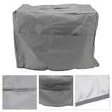 Welding Machine Canopy Waterproof 190T Silver Plated Polyester Taffeta UV Proof Welder Dust Cover for Garden Balcony 50x25x31cm/19.7x9.8x12.2in Grey - Extra Image
