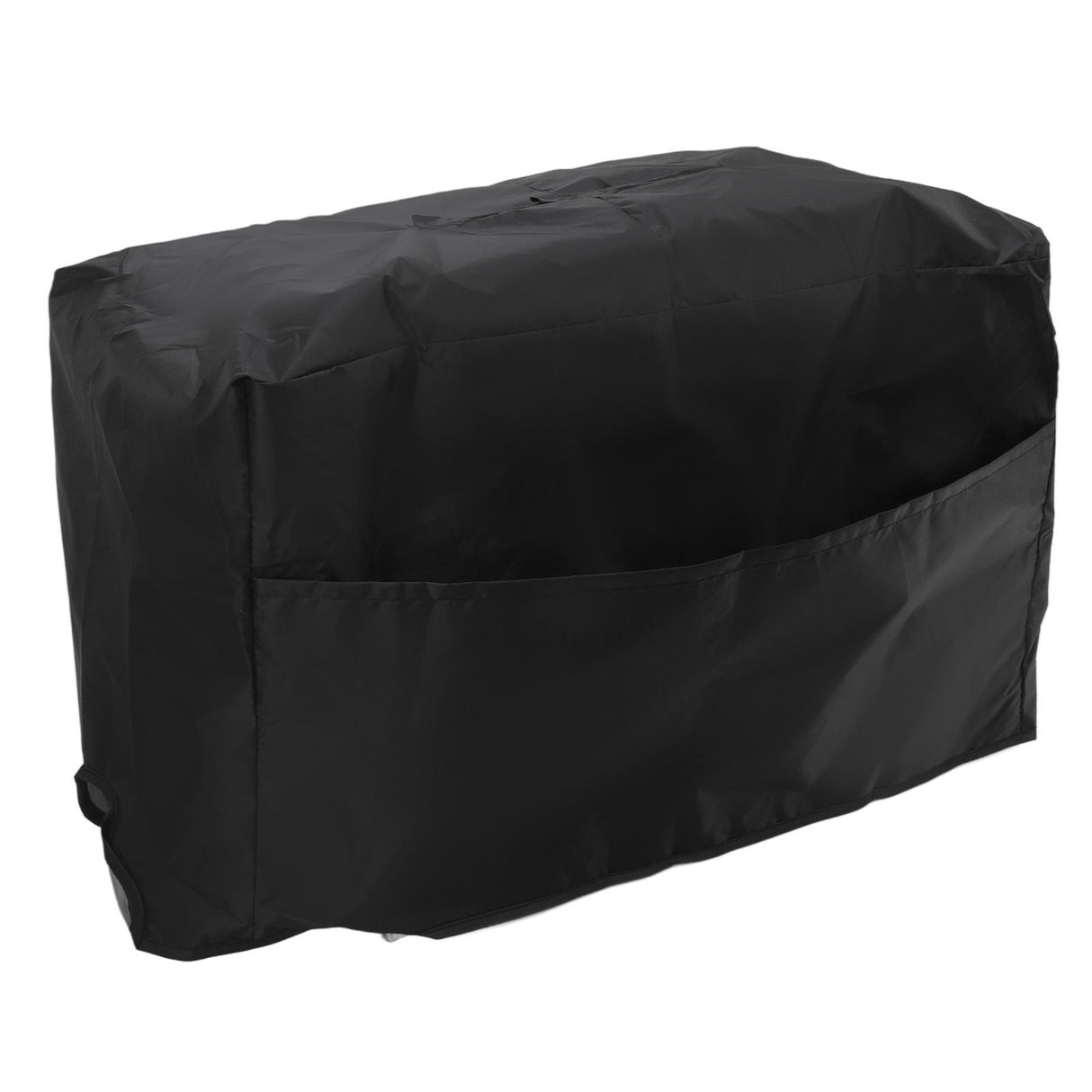 Welding Machine Canopy Waterproof 190T Silver Plated Polyester Taffeta UV Proof Welder Dust Cover for Garden Balcony 47x28x37cm/18.5x11.0x14.6in Black