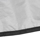 Welding Machine Canopy Waterproof 190T Silver Plated Polyester Taffeta UV Proof Welder Dust Cover for Garden Balcony 47x28x37cm/18.5x11.0x14.6in Black - Extra Image