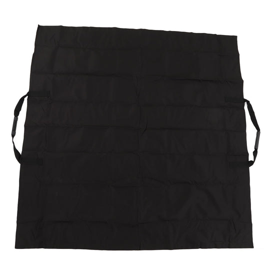 Gardening Leaf Bag 2 in 1 Garden Falling Leaves Mat Outdoor Garbage Leaf Storage Bag Black