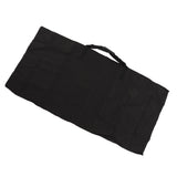 Gardening Leaf Bag 2 in 1 Garden Falling Leaves Mat Outdoor Garbage Leaf Storage Bag Black - Top-Down View