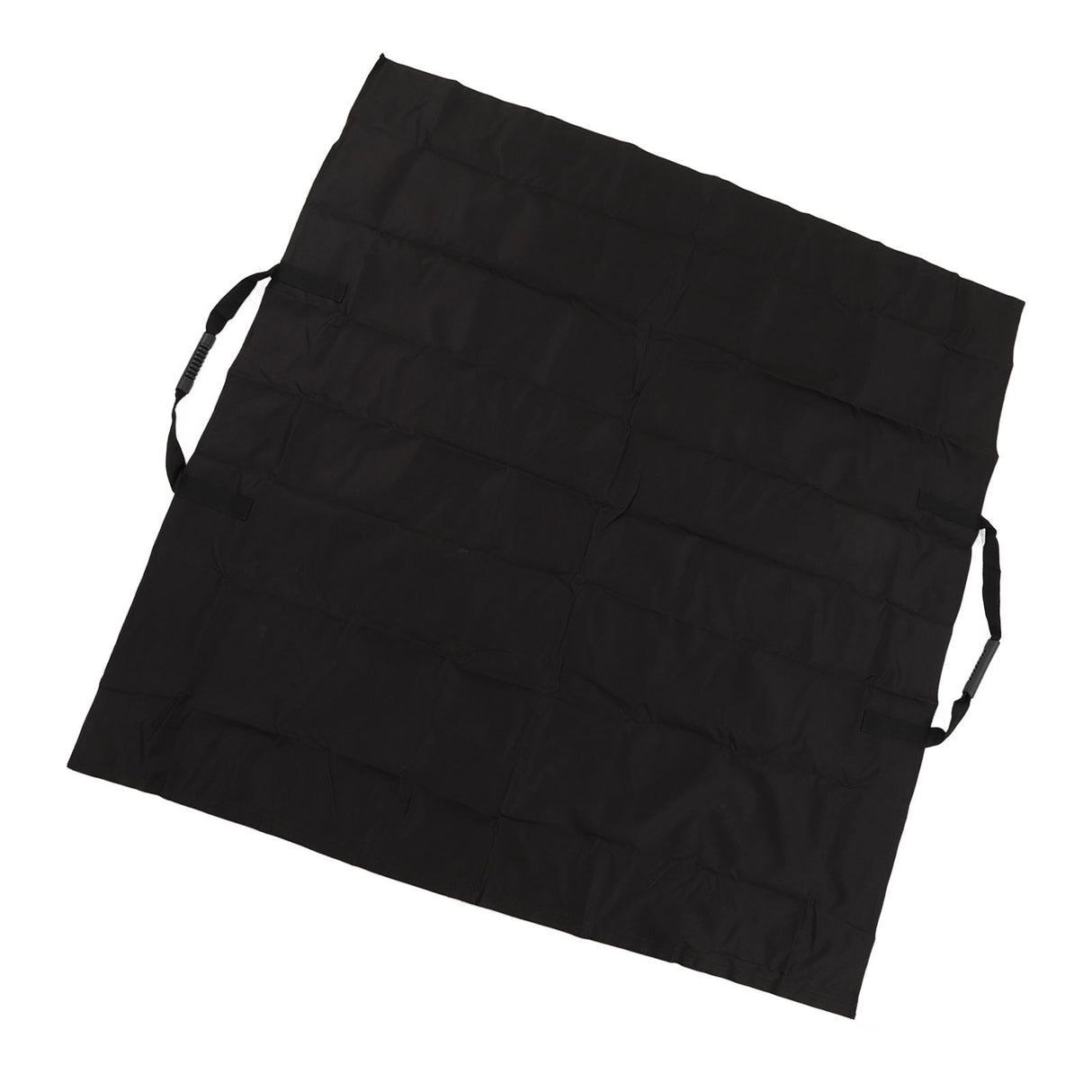 Gardening Leaf Bag 2 in 1 Garden Falling Leaves Mat Outdoor Garbage Leaf Storage Bag Black