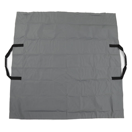 Gardening Leaf Bag 2 in 1 Garden Falling Leaves Mat Outdoor Garbage Leaf Storage Bag Grey