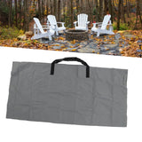 Gardening Leaf Bag 2 in 1 Garden Falling Leaves Mat Outdoor Garbage Leaf Storage Bag Grey - Extra Image