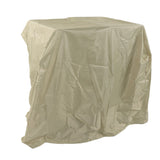 Snow Thrower Cover Multipurpose Waterproof UV Protection Large Portable Snow Shovel Dust Cover for Snow Thrower Beige