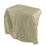 Snow Thrower Cover Multipurpose Waterproof UV Protection Large Portable Snow Shovel Dust Cover for Snow Thrower Beige