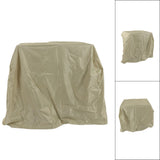 Snow Thrower Cover Multipurpose Waterproof UV Protection Large Portable Snow Shovel Dust Cover for Snow Thrower Beige