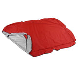 Outdoor Swing Canopy Silver Coated Oxford Cloth Waterproof Swing Chair Top Cover for Garden Sun Shade Accessory Red