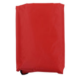 Outdoor Swing Canopy Silver Coated Oxford Cloth Waterproof Swing Chair Top Cover for Garden Sun Shade Accessory Red