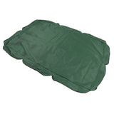Outdoor Swing Canopy Silver Coated Oxford Cloth Waterproof Swing Chair Top Cover for Garden Sun Shade Accessory Dark Green