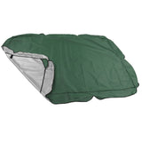 Outdoor Swing Canopy Silver Coated Oxford Cloth Waterproof Swing Chair Top Cover for Garden Sun Shade Accessory Dark Green