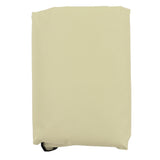 Outdoor Swing Canopy Silver Coated Oxford Cloth Waterproof Swing Chair Top Cover for Garden Sun Shade Accessory Beige