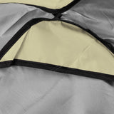 Outdoor Swing Canopy Silver Coated Oxford Cloth Waterproof Swing Chair Top Cover for Garden Sun Shade Accessory Beige